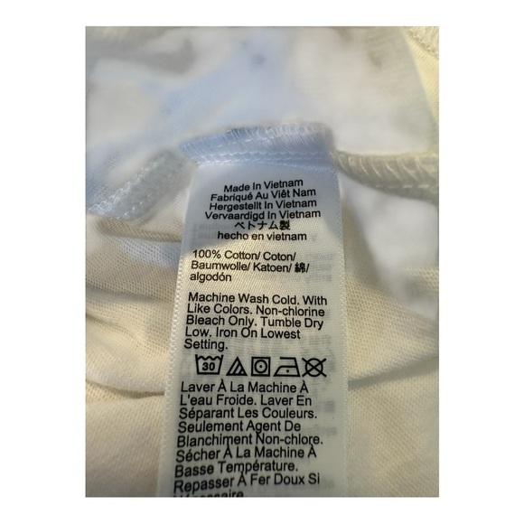 J. Crew White Vintage Jersey Classic White Cotton Short Sleeve‎ Tee XXS BY359 - Picture 5 of 16